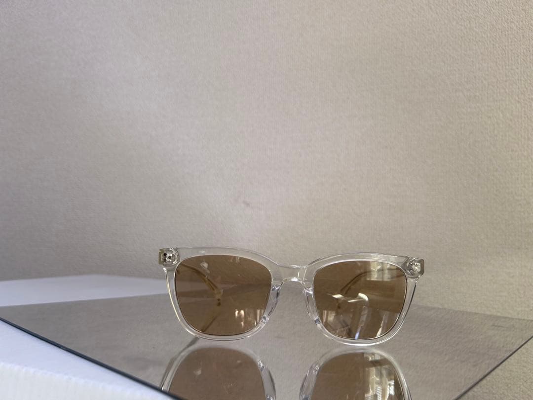 オンライン完売。木村拓哉　owndays サングラス　クリアグレーフレーム