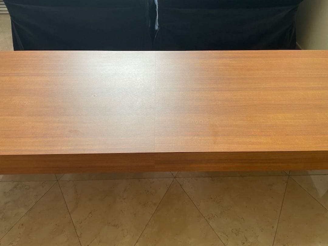 超美品■ウォールナット材 ローテーブル/ローボード特注品 180cm◾️カフェ店舗