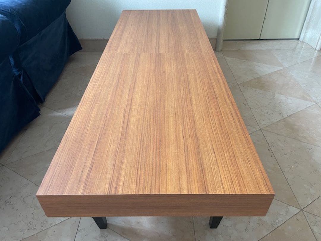 超美品■ウォールナット材 ローテーブル/ローボード特注品 180cm◾️カフェ店舗