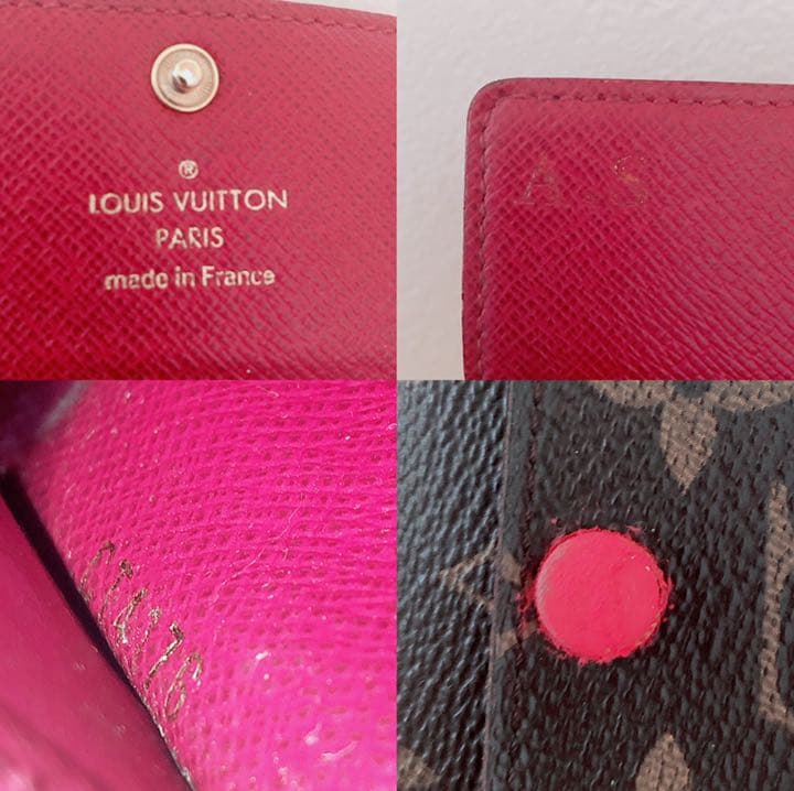 【良品】ルイヴィトン ミュルティクレ6 ホットピンク キーケース　ピンク