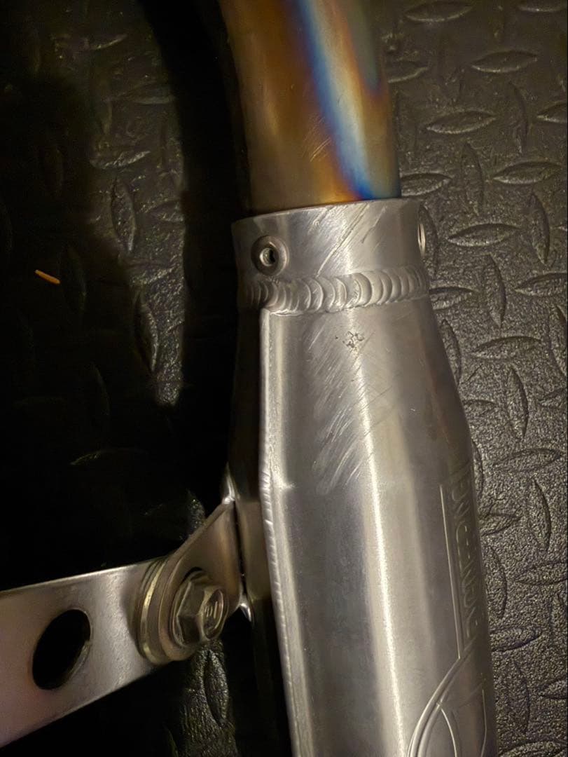 モンキーゴリラ　50 用　モリワキチタンマフラー