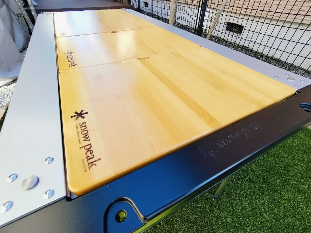 ☆希少☆初期型☆peak IGT ウッドテーブル ３枚セット　ケース付