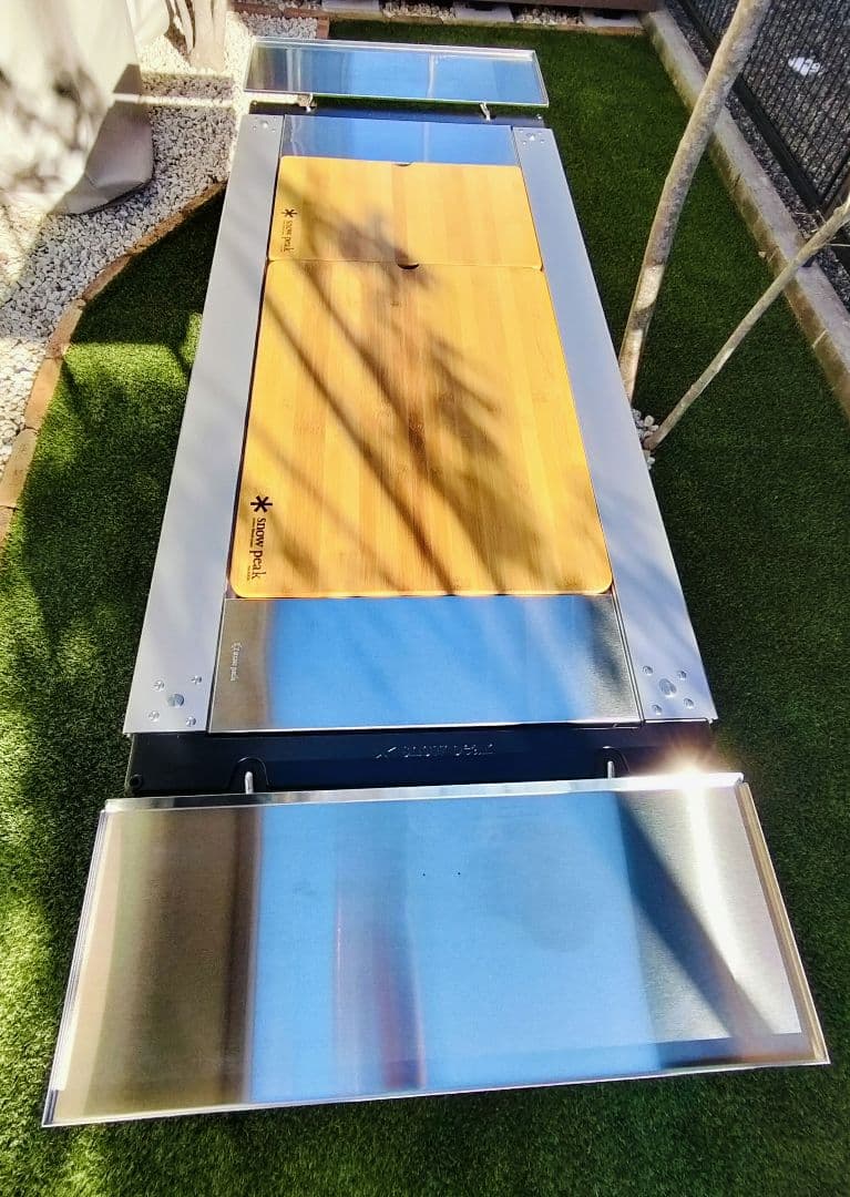 ☆希少☆初期型☆peak IGT ウッドテーブル ３枚セット　ケース付