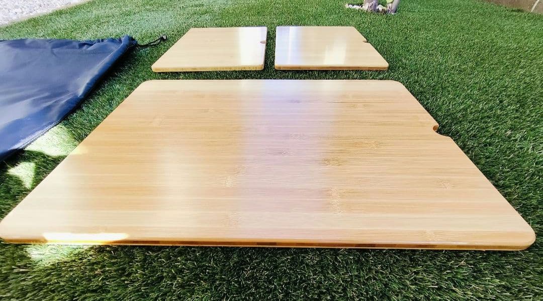 ☆希少☆初期型☆peak IGT ウッドテーブル ３枚セット　ケース付