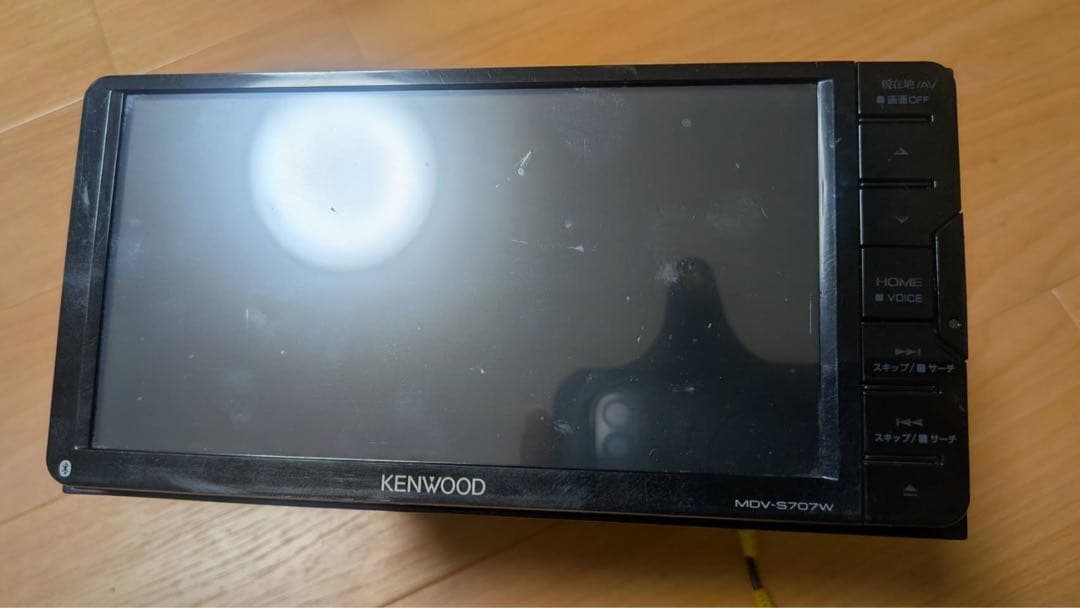 KENWOOD 7インチワイド カーナビ MDV-S707W