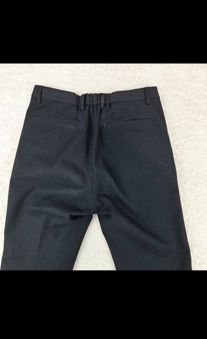 ユナイテッドアローズ　ビジネストラベルスーツ　ストレッチ　ブラック　M　洗える