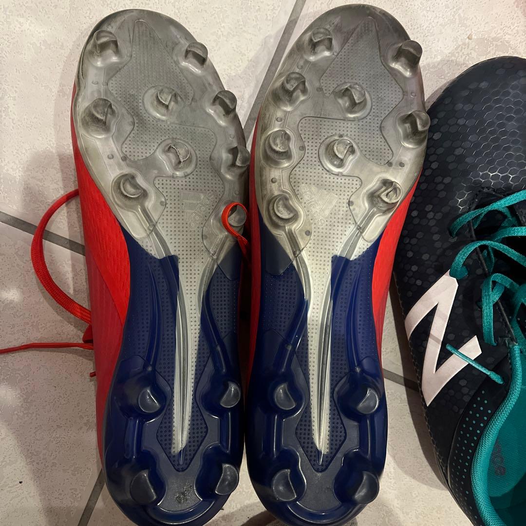 adidas アディダスX18.2 HGソール　1度使用のみ　サイズ27.0