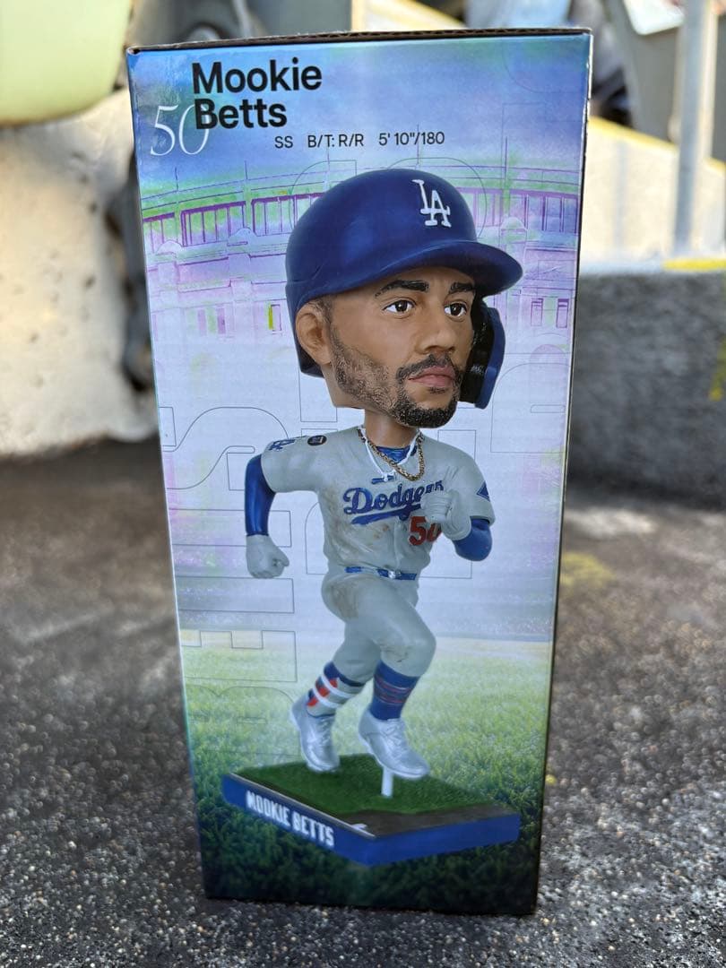 5/13 球場配布 ドジャース ムーキー・ベッツ ボブルヘッド MLB 非売品