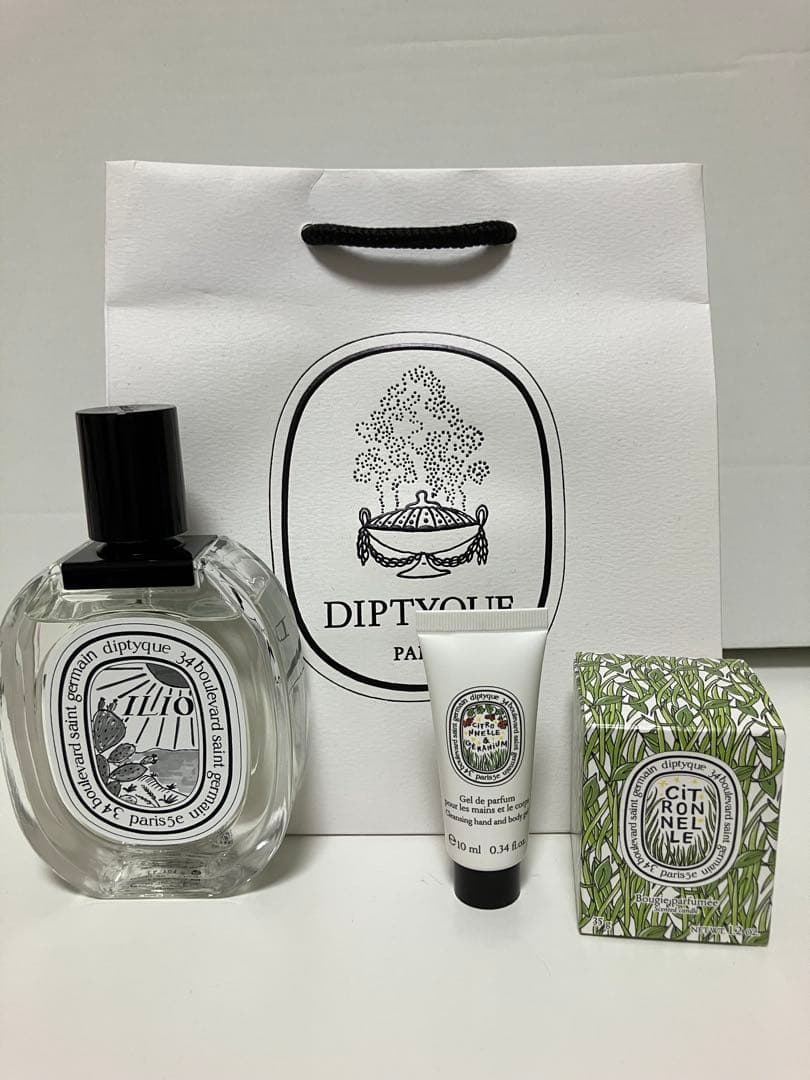 diptyque イリオオードトワレ 100ml 香水ハンドジェル　キャンドル