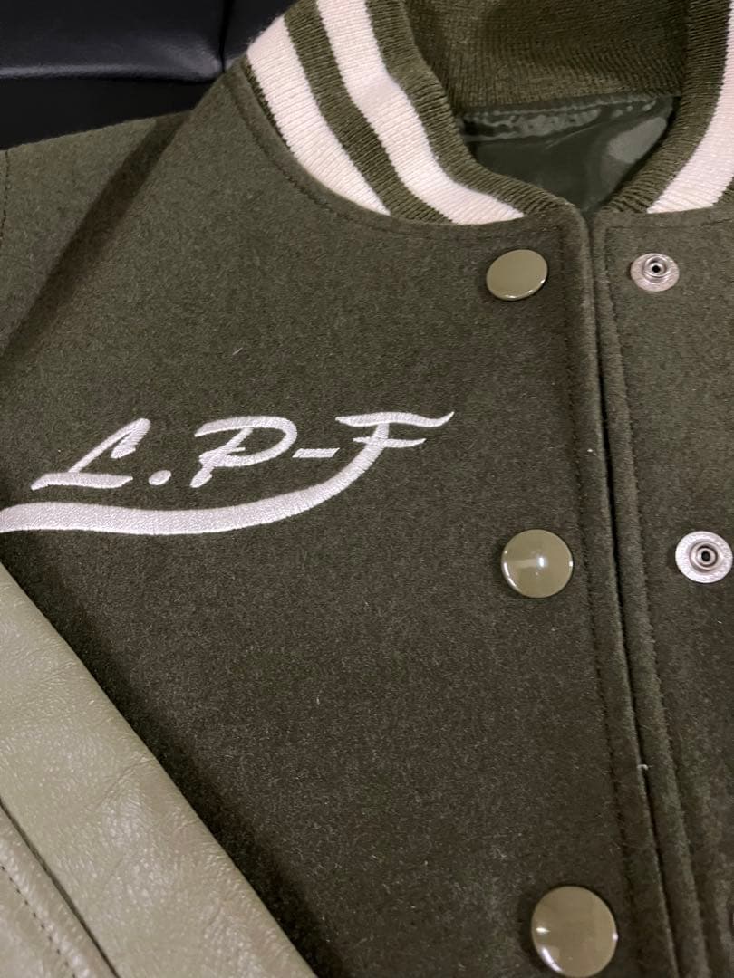 Rin様 ルシアンペラフィネ　スタジャン オリーブグリーン