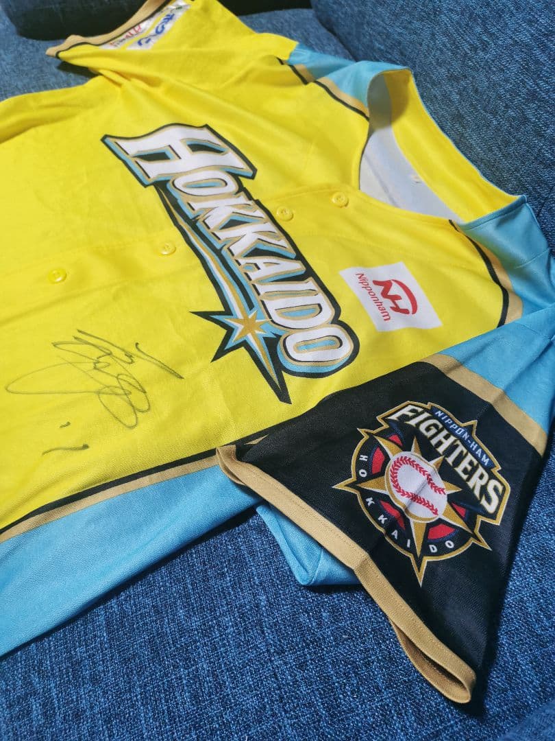 ㊗️4度目のMVP！激レア!!☆大谷翔平直筆サインユニフォーム☆日本ハム