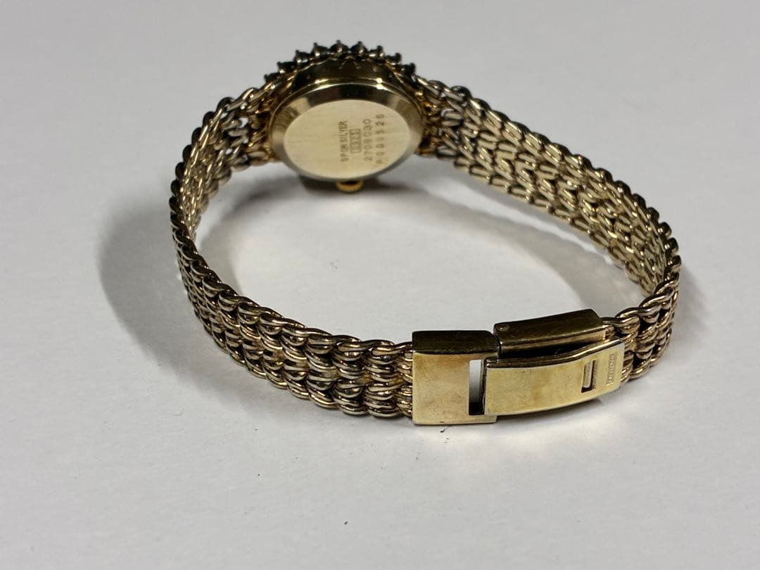 Waltham ウォルサム　クォーツ腕時計　GP on silver