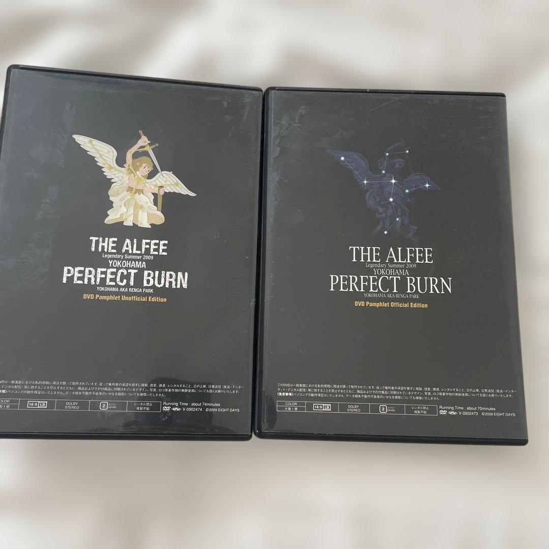 THE ALFEE PERFECT BURN DVDパンフレット2009