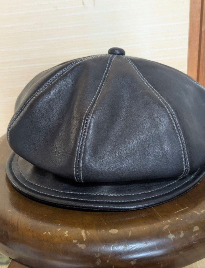 Sturdy Luggage Supply　ホースハイド　レザーキャスケット