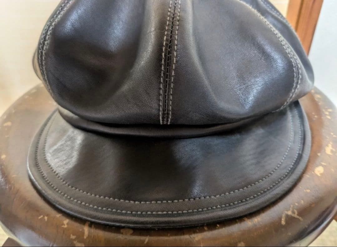 Sturdy Luggage Supply　ホースハイド　レザーキャスケット