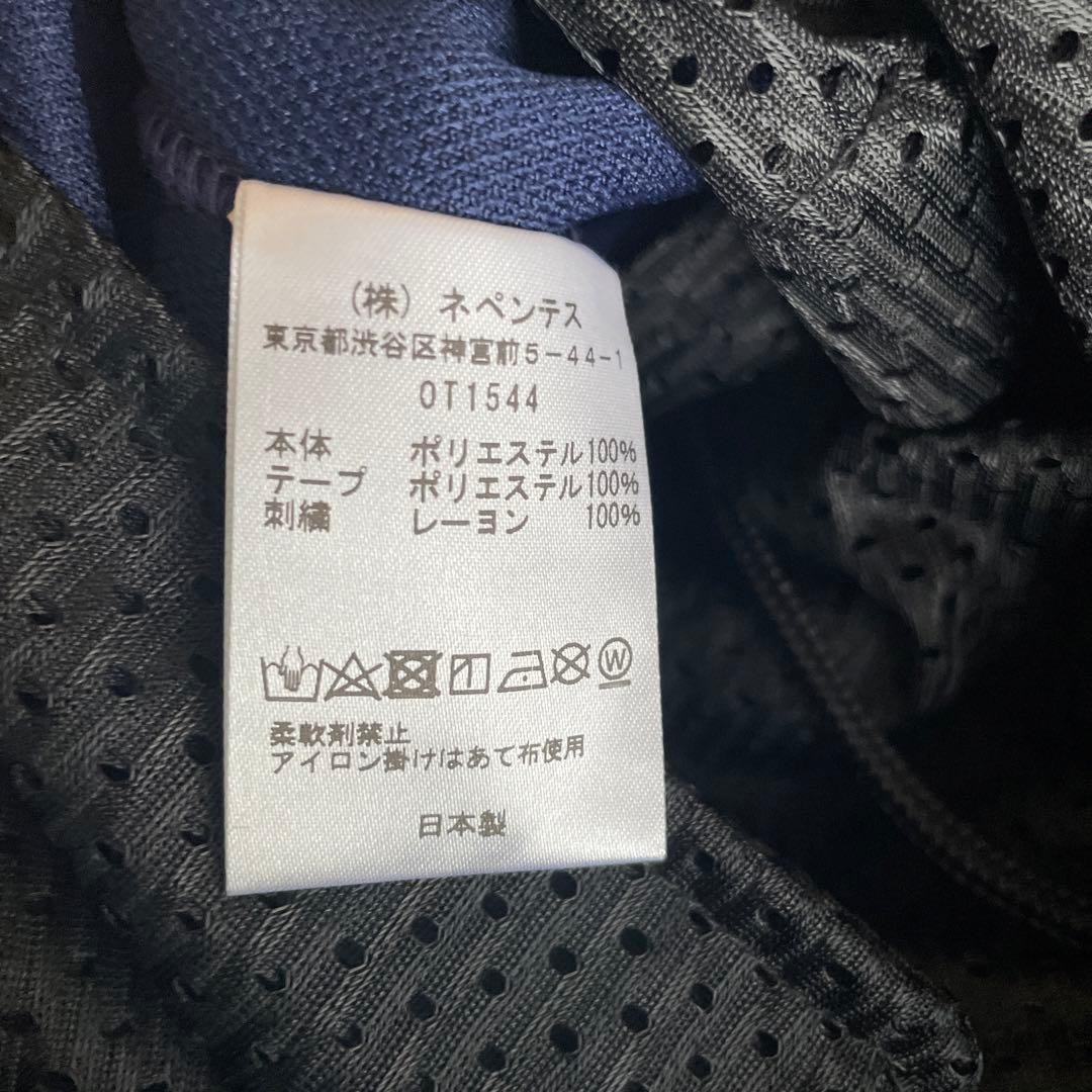 サイズ変更可能　ネイビー　ヒザデル　needles トラックパンツ