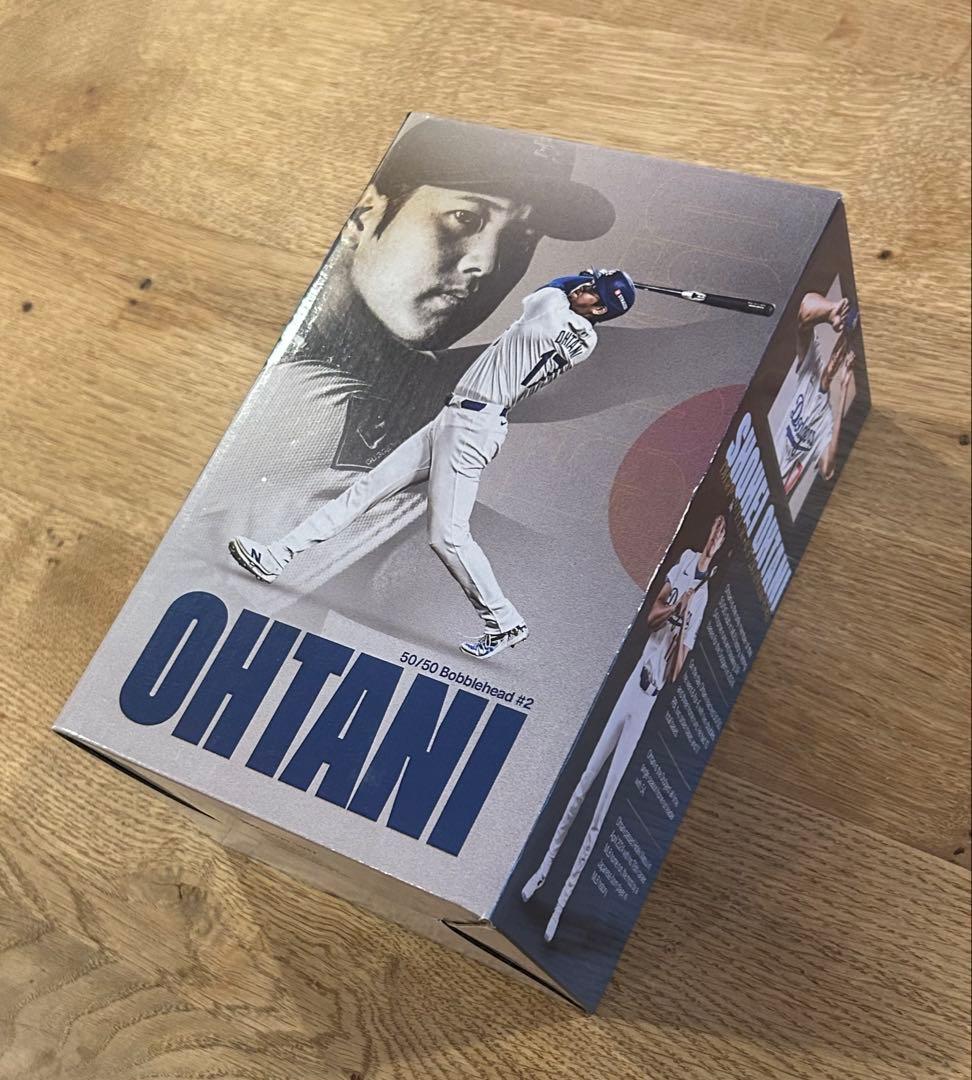 [大谷翔平]50/50バッターボブルヘッド ドジャーススタジアム