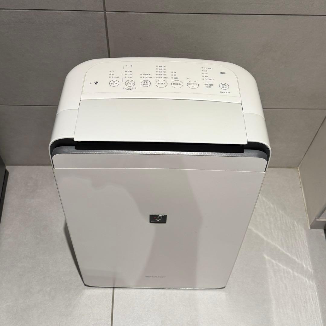 SHARP シャープ　除湿機　CV-L120-W 2021年製