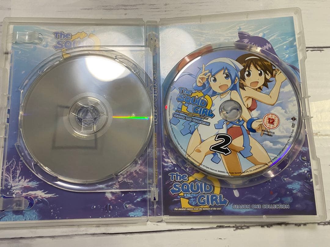 侵略 イカ娘 1期 DVD 英語 日本語 The SQUID GIRL