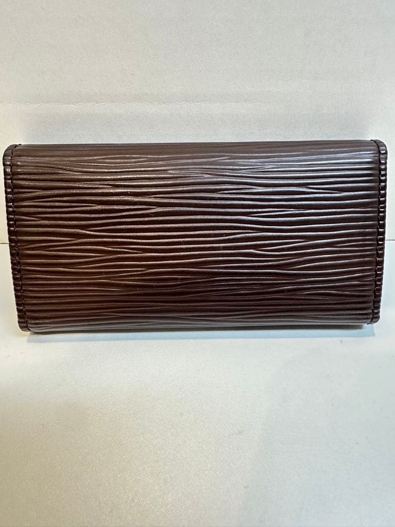 「未使用」ルイ ヴィトン エピ ミュルティクレ4連キーケース モカ ブラウン