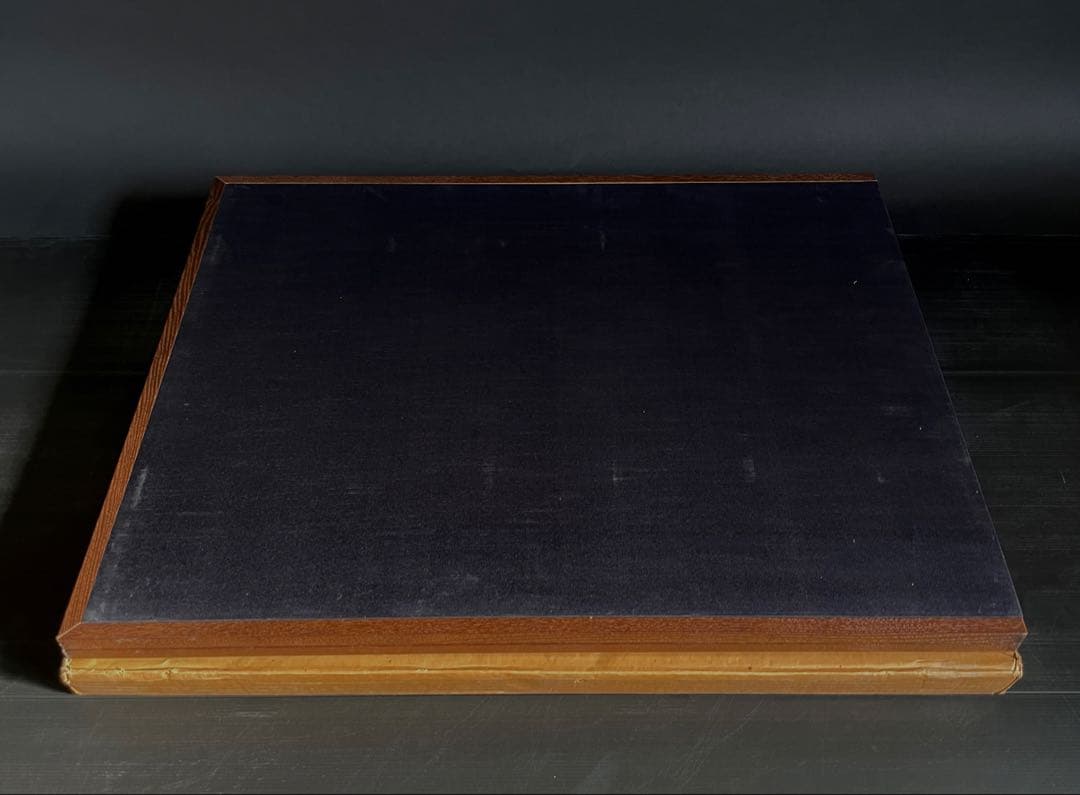 割引❗️【美品】「母」 菊花 丸紋 風炉先屏風 桑縁 茶道具 （127①）