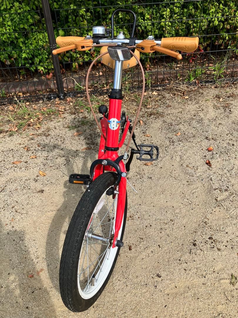 People ケッターサイクル　16サイズ　レッド【福岡県】
