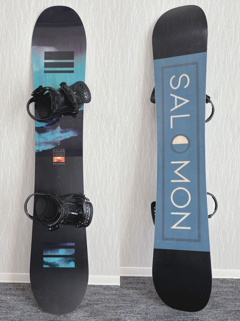14美品❗️超豪華❗️サロモン/FLUX メンズスノーボードセット★スノボ156cm