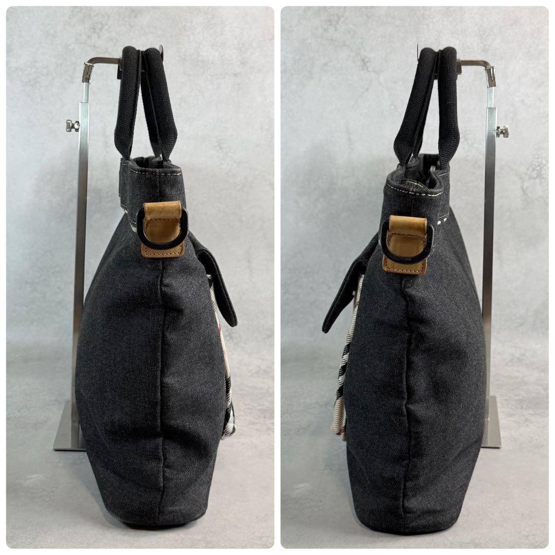 BURBERRY バーバリー　トートバッグ　2wayバッグ　A4サイズ収納可能