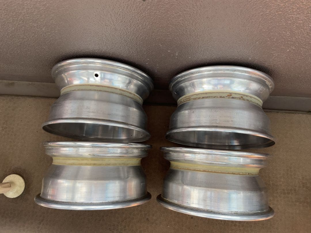 当時物　RUVER SIDE社製　アルミホイール4本