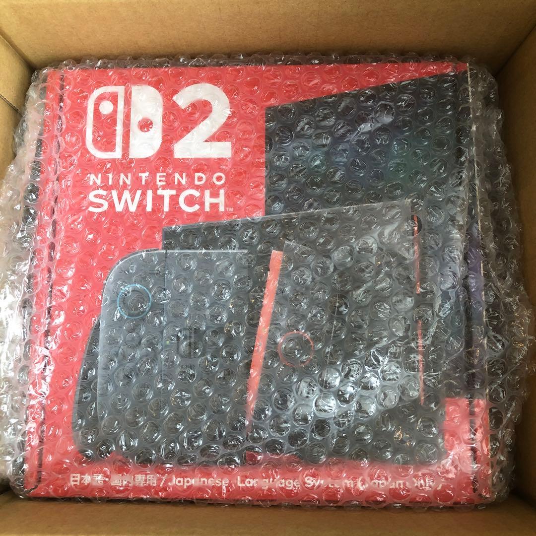 Nintendo Switch 2 本体 ブラック/レッド　新品未開封