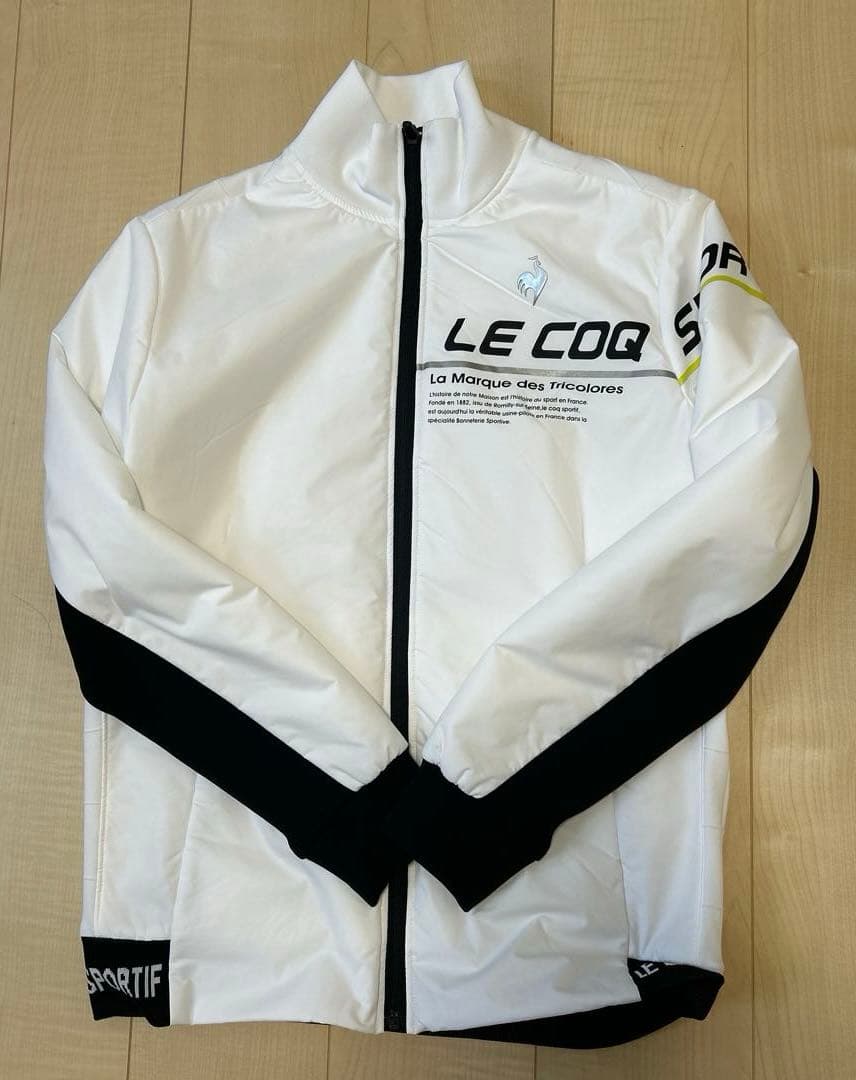 〈美品〉lecoq sportif ルコック ゴルフ ジャケット ブルゾン中綿入