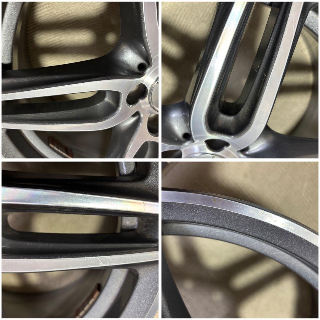 メルセデスベンツ　Eクラス　19インチ　5本ツインスポークアルミ　4本セット中古