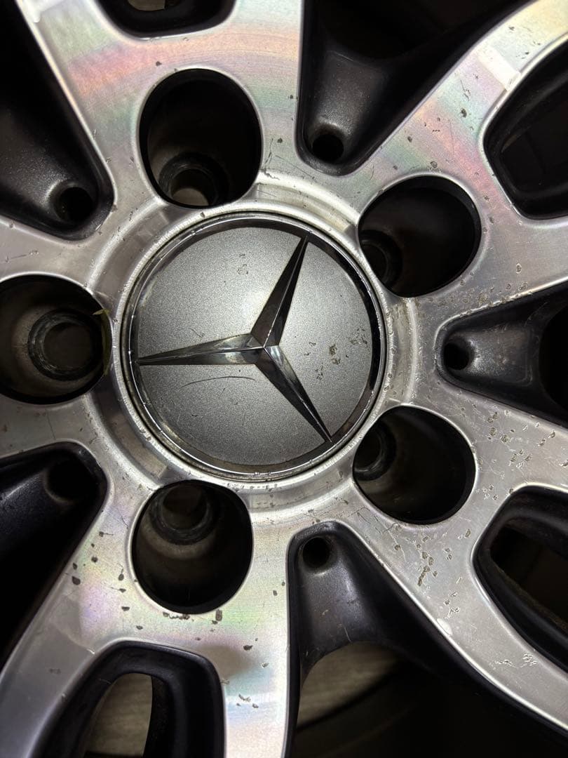 メルセデスベンツ　Eクラス　19インチ　5本ツインスポークアルミ　4本セット中古