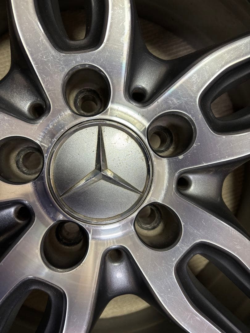 メルセデスベンツ　Eクラス　19インチ　5本ツインスポークアルミ　4本セット中古