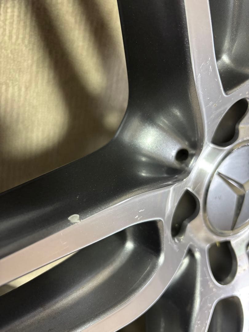 メルセデスベンツ　Eクラス　19インチ　5本ツインスポークアルミ　4本セット中古