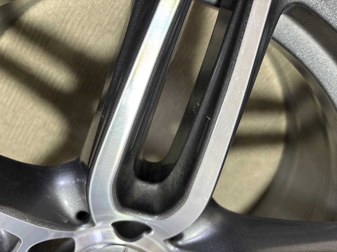 メルセデスベンツ　Eクラス　19インチ　5本ツインスポークアルミ　4本セット中古