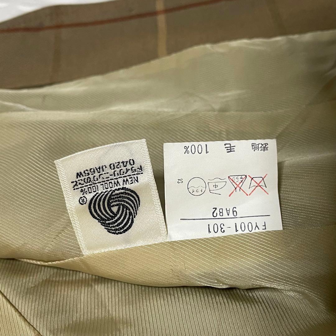 ⭐️美品！Burberry チェック　レディース　スカートスーツ　ベスト付き