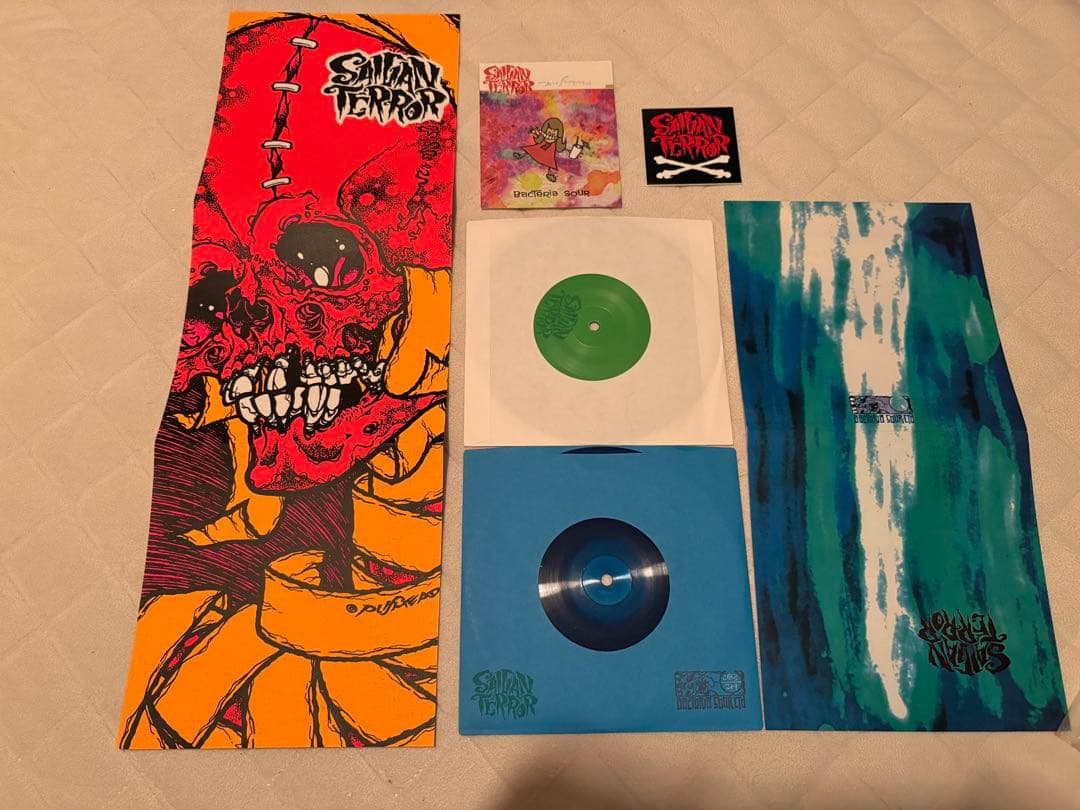 SAIGAN TERROR レコード　7inch 2枚組　PUSHEAD