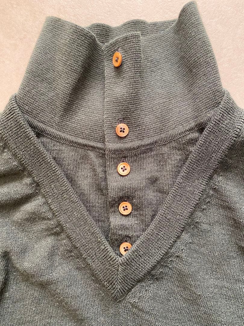 LEMAIRE トロンプルイユポロシャツS グレー