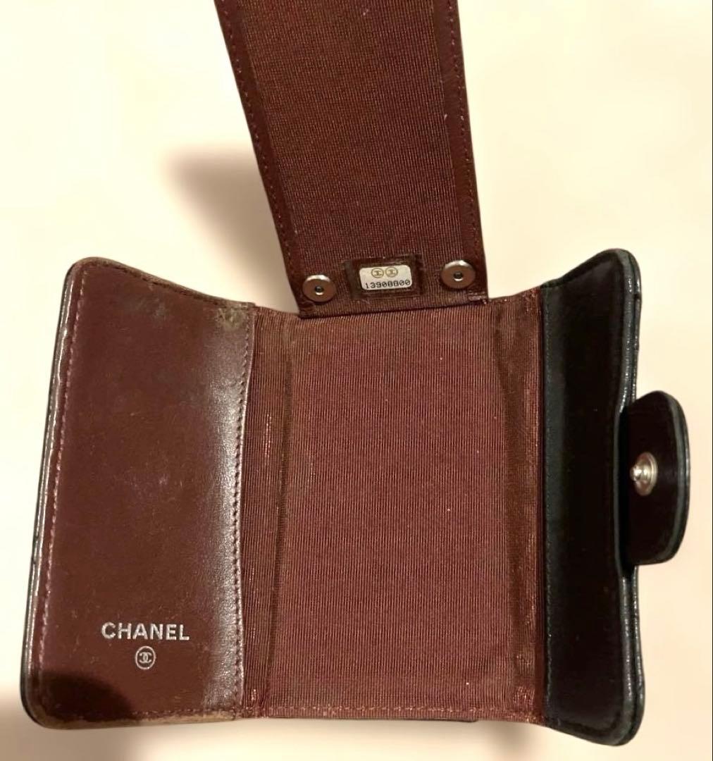 【お値下げ】CHANEL シャネル ブラック キーケース キルティング