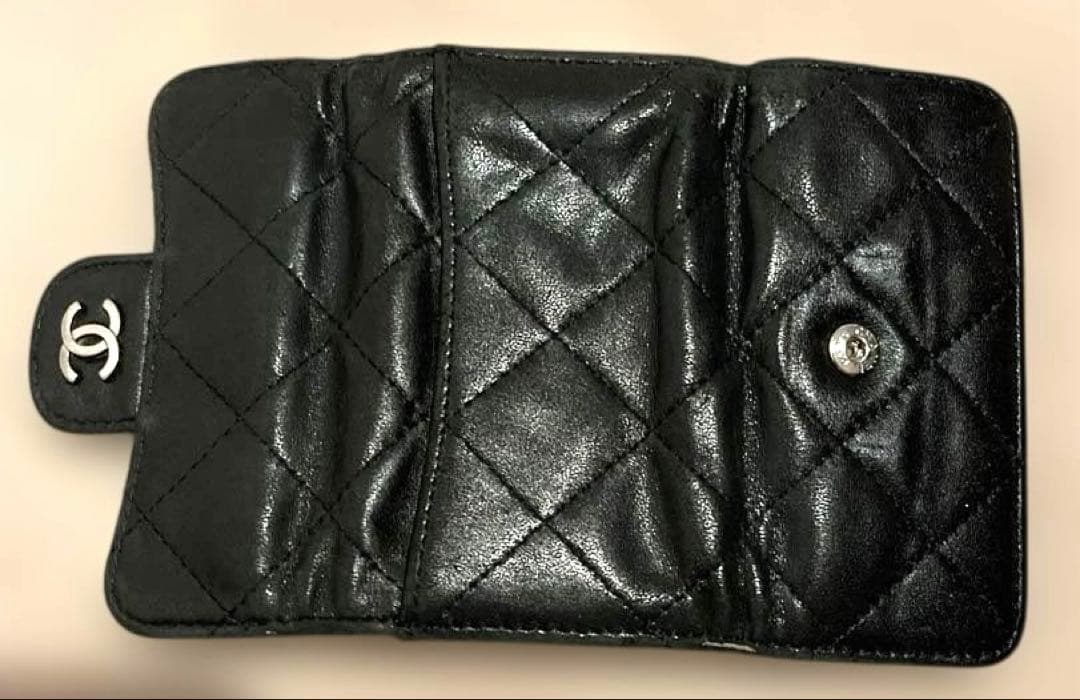 【お値下げ】CHANEL シャネル ブラック キーケース キルティング