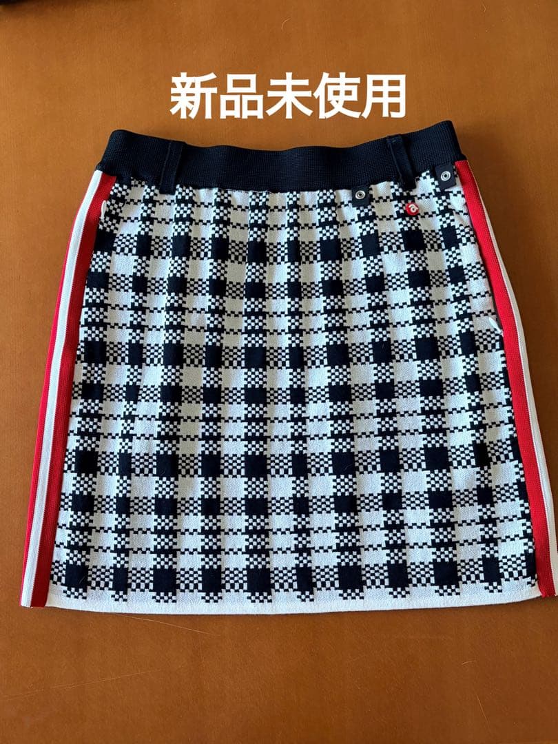 archivio チェック柄 ニットスカート38