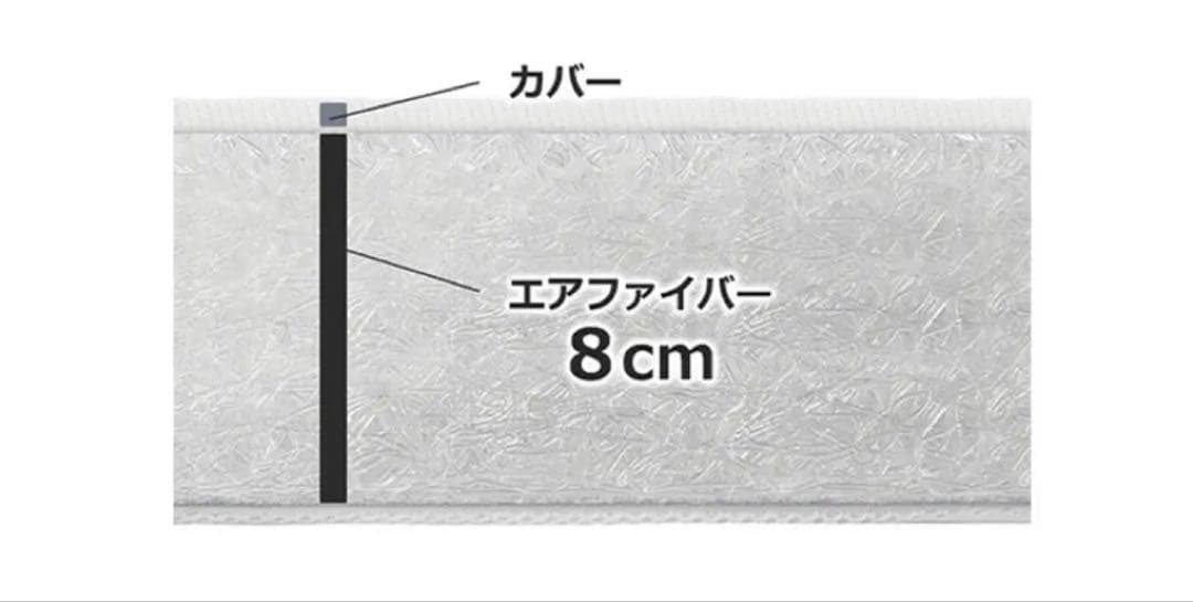 エアウィーヴ スマート Z01 airweave 三つ折りマットレス シングル