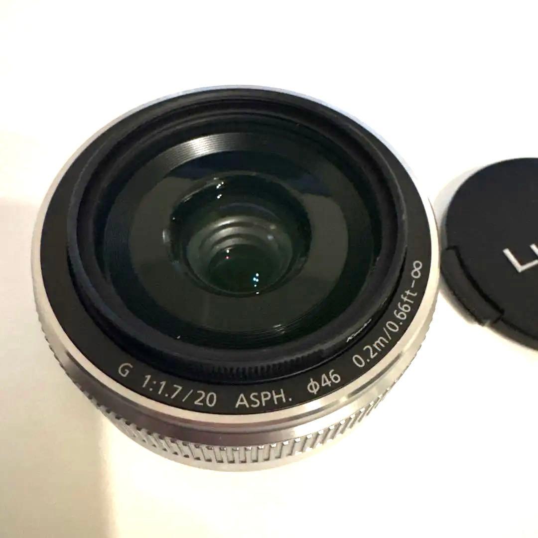 LUMIX G 20mm/F1.7 II ASPH. H-H020A シルバー