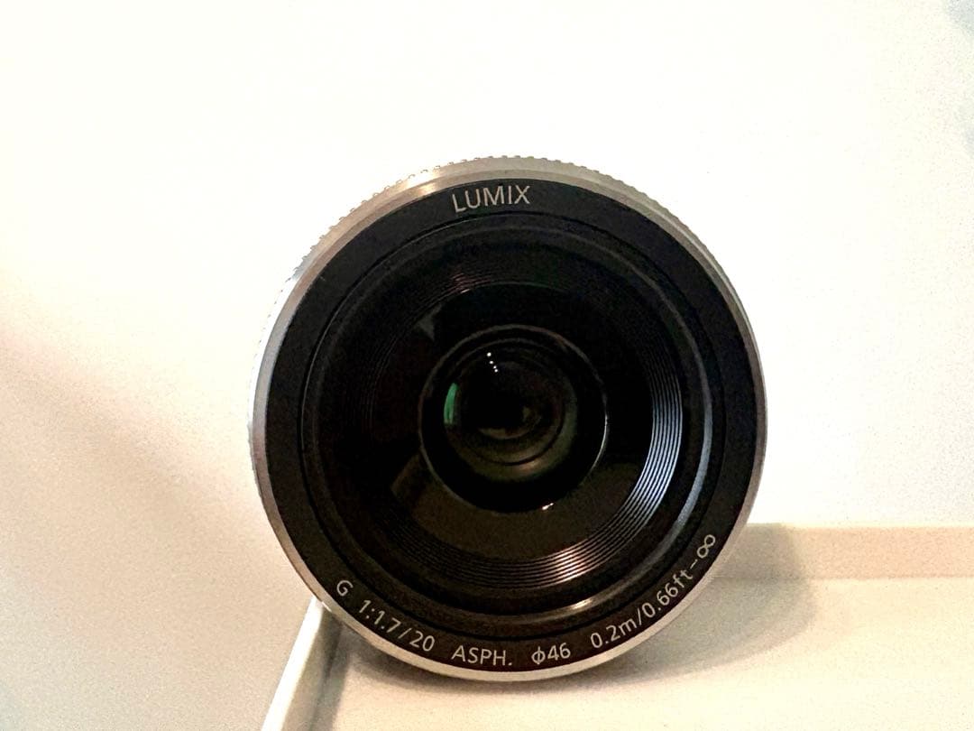 LUMIX G 20mm/F1.7 II ASPH. H-H020A シルバー