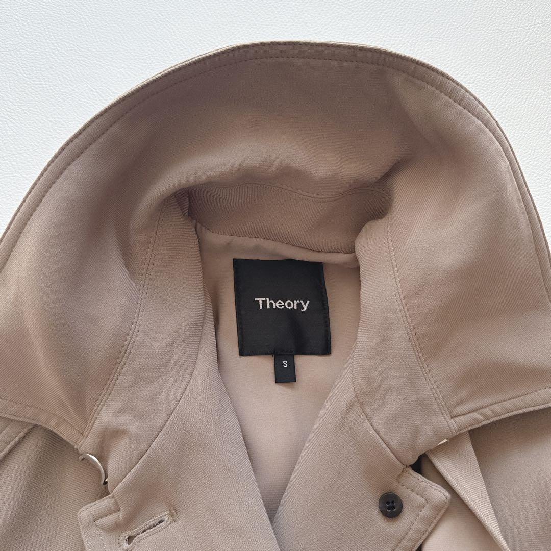 セオリー トレンチ　ジャケット　Dry Crepe Crop Trench W