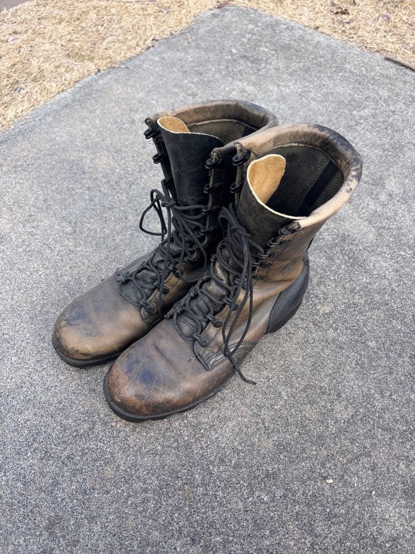 80s U.S.Army コンバットブーツ size8 87年