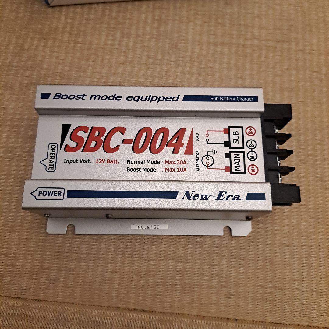 走行充電器　New Era SBC-004 サブバッテリーチャージャー