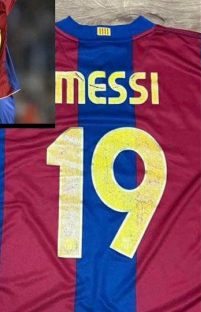 【超希少激レア品‼️】リオネル・メッシ　バルセロナ　ユニフォーム