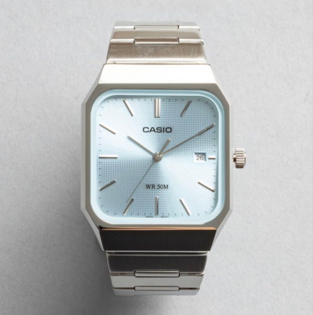 CASIO MTP-B185D-2A2 アイスブルー 日本未発売モデル 箱なし